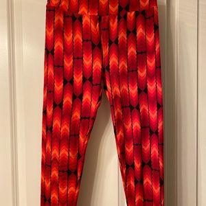 Hearts Leggings Super Soft Ladies